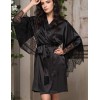 Халат-кимоно Mia-Amore AFRODITA 2163 черный, Цвет: черный, Размеры: XS