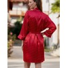 Халат-кимоно атласный Mia-Amore DOROTHY 8703 красный, Цвет: красный, Размеры: XS, изображение 2