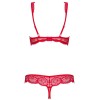 Сексуальный комплект Obsessive 853 SET красный, Цвет: красный, Размеры: S/M, изображение 4
