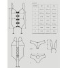 Ролевой костюм с чулками Obsessive BUNNY SUIT черный, Цвет: черный, Размеры: S/M, изображение 6