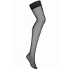 Чулки Obsessive CHEETIA STOCKINGS, Цвет: черный, Размеры: S/M, изображение 3