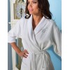 Махровый халат Mia-Mia LOREN 16099, Цвет: белый, Размеры: S, изображение 3