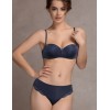 Трусы бразилиана Mioocchi LAURA 7641 perla blu, Цвет: perla blu (синий жемчуг), Размеры: M, изображение 4