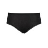 Трусы шорты хлопковые Sielei I PERFETTI 1251 PANTY nero, Цвет: nero (черный), Размеры: XS, изображение 4
