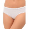 Трусы слипы миди хлопковые Sielei I PERFETTI 1259 SLIP ALTO bianco, Цвет: bianco (белый), Размеры: M, изображение 2