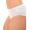 Трусы слипы миди хлопковые Sielei I PERFETTI 1259 SLIP ALTO bianco, Цвет: bianco (белый), Размеры: M