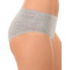Трусы слипы миди хлопковые Sielei I PERFETTI 1259 SLIP ALTO grigio melange, Цвет: grigio melange, Размеры: S