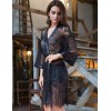 Кружевной пеньюар Mia-Mia MAGDALENA 17437 черный, Цвет: черный, Размеры: L/XL, изображение 2