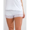 Шорты для сна Akcent 102 белый, Цвет: белый, Размеры: M