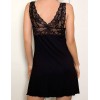 Сорочка с кружевной спинкой Nipplex BONA черный, Цвет: черный, Размеры: 4XL, изображение 2