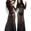 Сексуальное платье Chilirose 4049 LONG DRESS, Цвет: черный, Размеры: M