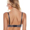 Бюстгальтер балконет пуш-ап Esotiq 36957 LEAD графит, Цвет: графит, Размеры: 70E, изображение 2