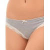Трусы слипы хлопок Sielei I PERFETTI 1265 SLIP grigio melange, Цвет: grigio melange, Размеры: XS