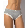 Трусы слипы хлопок Sielei I PERFETTI 1269 SLIP ALTO grigio melange, Цвет: grigio melange, Размеры: S