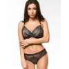 Бюстгальтер балконет с пуш-ап Alles OPIUM P-UP, Цвет: черный, Размеры: 60G, изображение 3