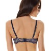 Бюстгальтер балконет пуш-ап Esotiq 37529 KYLE темно-синий, Цвет: темно-синий, Размеры: 70D, изображение 2