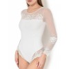Боди с цветочным кружевом Janira 1045266 GRETA BODY ivory, Цвет: ivory (крем), Размеры: S