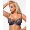 Бюстгальтер балконет Alles PRIMA U, Цвет: черный, Размеры: 70D, изображение 3
