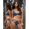 Бюстгальтер балконет с пуш-ап Ava BLUE IRIS 1845 P-UP, Цвет: деним, Размеры: 75A, изображение 2