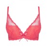 Бюстгальтер балконет с пуш-ап Esotiq 37885 GLAD коралл, Цвет: коралл, Размеры: 65C, изображение 7