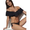 Плавки бикини с завязками Kris Line BEACH BLACK bikini, Цвет: черный, Размеры: S, изображение 6