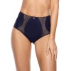 Трусы слипы высокие Gorteks JANET FIGI CLASSIC, Цвет: темно-синий, Размеры: 3XL