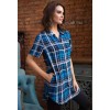 Рубашка-туника в клетку Mia-Mia DAVINA 16251 принт 306, Цвет: принт 306, Размеры: XL, изображение 3