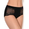 Трусы макси Janira BRAGA CHARM COTTON 1031690 negro, Цвет: negro (черный), Размеры: L