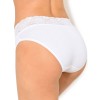 Трусы слипы миди Janira BRISLIP DOLCE CINTURE 1031786 blanco, Цвет: blanco (белый), Размеры: XL, изображение 2