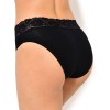 Трусы слипы миди Janira BRISLIP DOLCE CINTURE 1031786 negro, Цвет: negro (черный), Размеры: XL, изображение 2