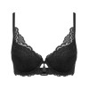 Бюстгальтер балконет пуш-ап Esotiq 37404 FLAVA, Цвет: черный, Размеры: 70D, изображение 3