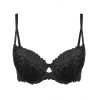 Бюстгальтер балконет пуш-ап Esotiq 37580 KRAFT, Цвет: черный, Размеры: 70D, изображение 3