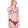 Раздельный купальник бандо Lormar ELBA 85C102 riga viola/arancio, Цвет: riga viola/arancio, Размеры: 65B