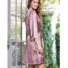 Атласный халат-кимоно Mia-Mella JULIA 8733 пудра, Цвет: пудра, Размеры: L/XL, изображение 2