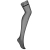 Чулки Obsessive CHICCANTA STOCKING, Цвет: черный, Размеры: L/XL, изображение 3