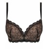 Бюстгальтер балконет с пуш-ап Esotiq PRETTI 36455 черный/бежевый, Цвет: черный/бежевый, Размеры: 80C, изображение 3