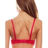 Бюстгальтер балконет пуш-ап Esotiq PRIMO 36463 красный, Цвет: красный, Размеры: 70C, изображение 2