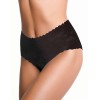 Кружевные бесшовные трусы слипы Julimex BELLIE MAXI черный, Цвет: черный, Размеры: S, изображение 3