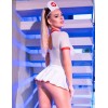 Ролевой костюм медсестры Chilirose 4365 NURSE 6 предметов, Цвет: белый/красный, Размеры: S/M, изображение 2