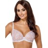 Бюстгальтер балконет пуш-ап Ava CREME CUP 1663 P-UP, Цвет: жемчужный, Размеры: 75F