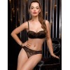 Бюстгальтер анжелика пуш-ап Mioocchi VANESSA 7576 nero/bronzo, Цвет: nero/bronzo, Размеры: 85B, изображение 3