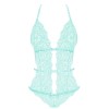 Эротическое боди Obsessive DELICANTA TEDDY, Цвет: мята, Размеры: L/XL, изображение 3