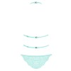 Эротическое боди Obsessive DELICANTA TEDDY, Цвет: мята, Размеры: L/XL, изображение 4
