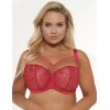Бюстгальтер мягкий французский балконет Kris Line LUCILLE halfcupsoft, Цвет: алый, Размеры: 65F