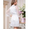 Халат кимоно атласный Mia-Amore EVA 8903, Цвет: белый, Размеры: XS, изображение 2