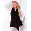 Плюшевый жилет Aruelle ADDY VEST, Цвет: черный, Размеры: S