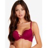 Бюстгальтер планж пуш-ап Esotiq 38325 CLAUDIA вишня, Цвет: вишня, Размеры: 70B, изображение 3