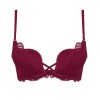 Бюстгальтер планж пуш-ап Esotiq 38325 CLAUDIA вишня, Цвет: вишня, Размеры: 70B, изображение 4
