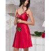 Сорочка атласная Mia-Amore MARISIA 8581 красный, Цвет: красный, Размеры: S, изображение 3