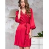 Атласный халат кимоно Mia-Amore MARISIA 8583 красный, Цвет: красный, Размеры: XS
